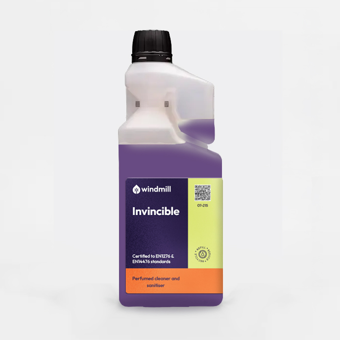 Windmill Invincible - Cleaner and Sanitiser - 1L - Windmill Refill Recharger
